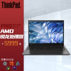 联想（Lenovo）ThinkPad P14s R5 PRO 6650U/16G/512G/集显/14寸/1年/移动工作站（固态硬盘）